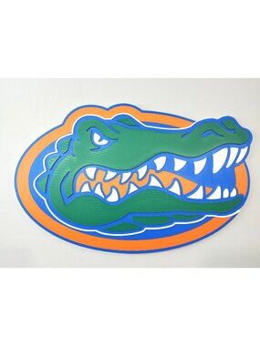 Florida Gators 3D Layered Wall Art Sign - Orange/Blue/Green - Home Decor